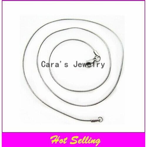 Hot selling 316L stainless steel silver floating locket sanke chains necklace chain glass locket snake chains