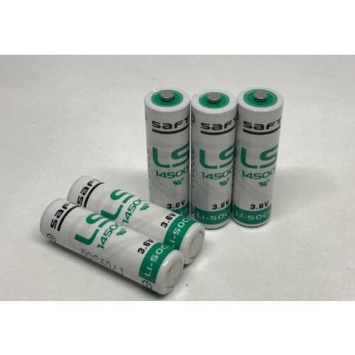 10PCS/LOT Brand New Version SAFT LS14500 AA 3.6v lithium battery PLC Batteries Made in France LS 14500