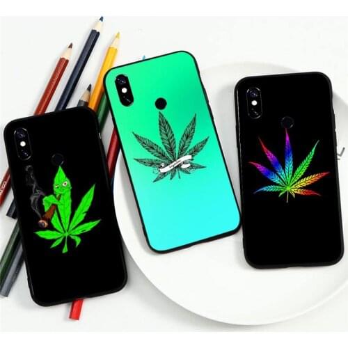 Marihuanna Clover Green leaf Phone Case For Xiaomi Redmi 4x 5 plus 6A 7 7A 8 10 mi8 8lite 9 note 4 5 6 7 8 pro