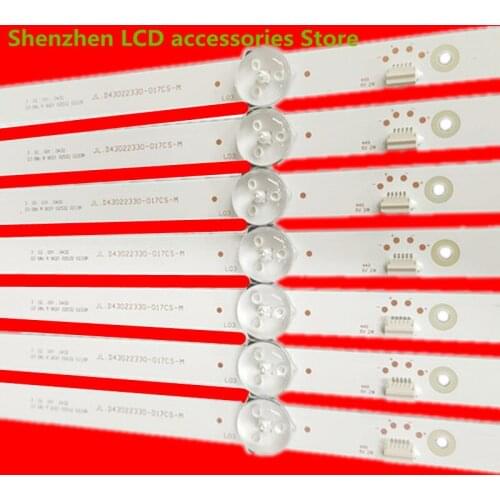 JL.D43022330-017CS-M 43inch use aluminium 100%new LCD TV backlight bar 39CM