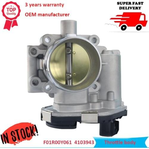 OE F01R00Y061 24103943 New Throttle Body For Chevrolet Sail 1.3 1.5