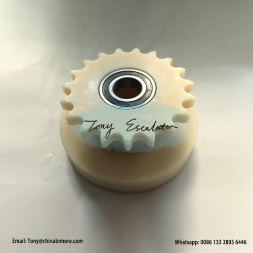 GO195JG Escalator Belt Roller for 506NCE 19 Teeth