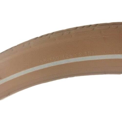 26X2.15"Brown City Bicycle Tire