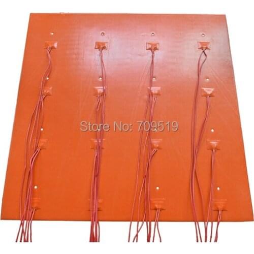 24v Silicone Heating Mat 135mm x 135mm (5.5"x5.5")
