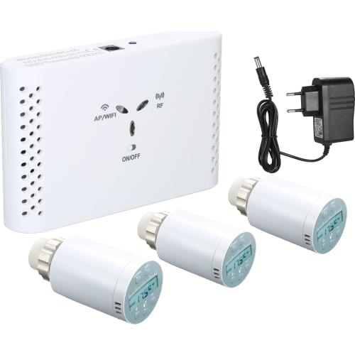 WIFI Smart Thermostat Temperature Controller for Electric Floor Heating Water Wireless Reciver Voice Remote Control Programmable