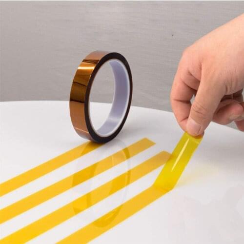 33 Meters BGA High Temperature Heat Resistant Polyimide Tape Adhesive Thermal Insulation Tape For Electronic Industry