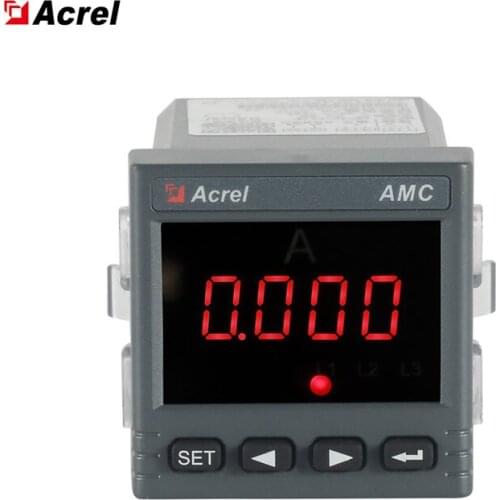 Three Phase AC Voltmeter AMC48-AV3 LED Display Acrel Manufacture