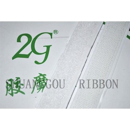 1 inch(25mm) width x 27yards length.ALL Purpose hook and loop tape With Super Adhesive Backing .white fastening tape