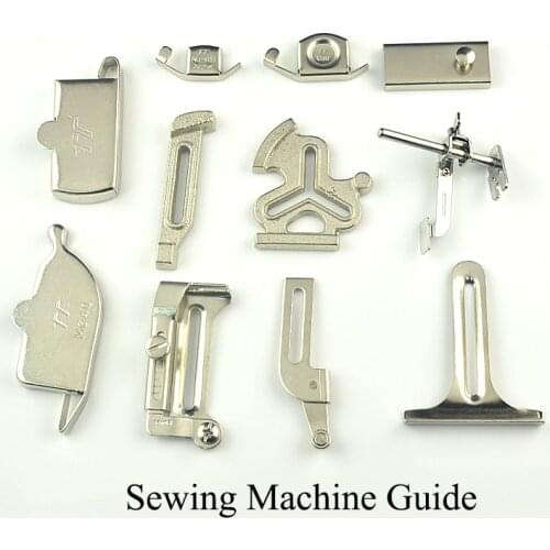 11Pcs Sewing Machine Guide Lip Guard Board Auxiliary Sewing Line Tool