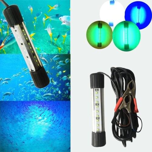 12V25W/30W battery led squid underwater submarine fishing lamps