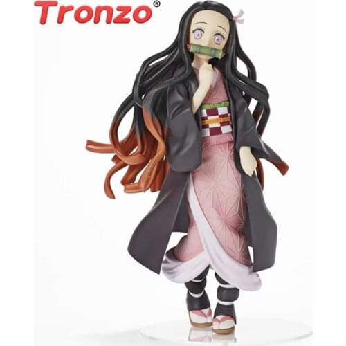 Tronzo Original Sega Kimetsu no Yaiba Kamado Nezuko SPM Figure Blade of Demon Destruction Nezuko PVC Action Figure Model Toy