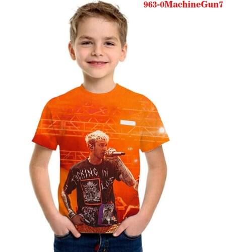 Machine Gun Kelly New Design Aesthetic hip hop T shirt kawaii tops t-shirt 3D Printed T-shirts Casual Fitness T Shirt Kid Tees