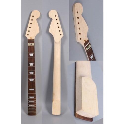 Maple Electric Guitar Neck 22Fret 24.75inch Rosewood Fretboard Replacement
