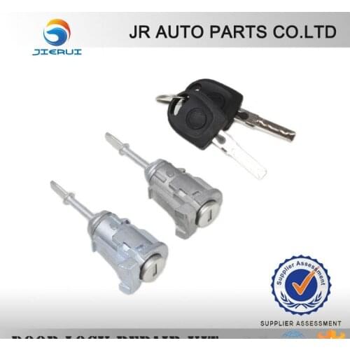ISO9001 FOR Car Door Lock SEAT AROSA 1997-2004 Set 2 Keys + Barrels Front Left And Right Free shipping JIERUI