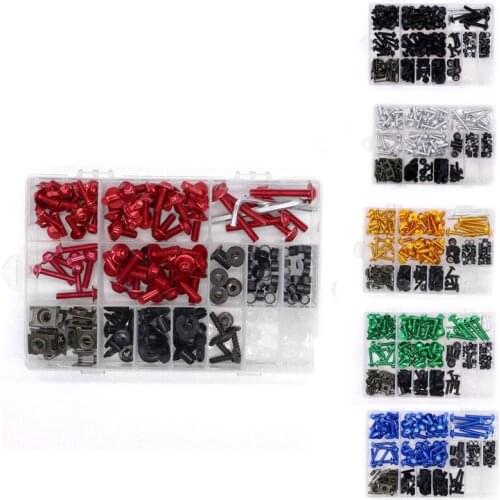 195PCS Motorcycle Fairing Bolts Screw Kit for Ducati 1199 1098 899 848 EVO Panigale Corse Supersport 1000