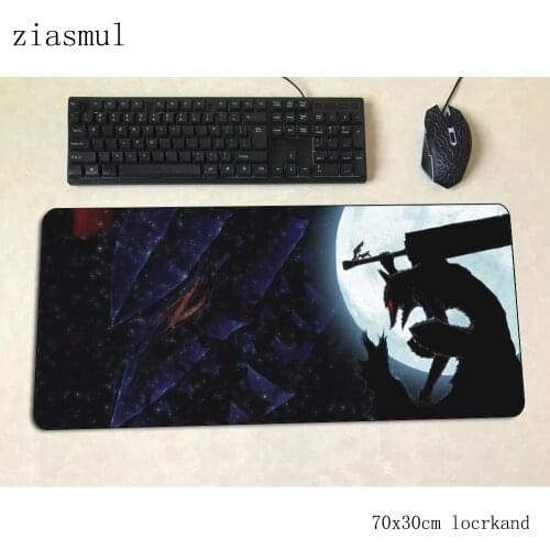 Berserk mouse pad gamer 70x30cm gaming mousepad big notbook desk mat cute padmouse games Halloween Gift gamer mats gamepad