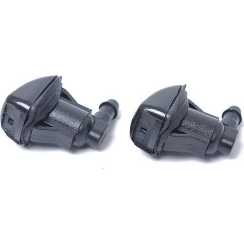 LumiParty 2Pcs/Set Car Front Windshield Wiper Spray Nozzle Washer Jet for Toyota Sienna 85381AE020 for Toyota Water nozzle r26
