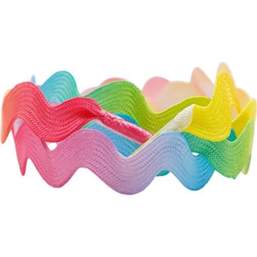 8MM Multi Color Combination Wave shape Trendy Shoelaces Air Force 1 Accessories Sneaker 2021 Ropes Easy Boots Custom