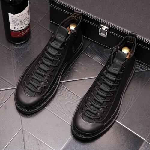 Hip hops mens shoes autumn 2021 Breathable Sneakers Vulcanize Boots Male yellow black Mesh Casual boots Tenis Masculino