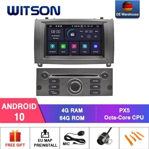 DE STOCK! WITSON Android CAR DVD PLAYER for PEUGEOT 407 2004-2010 CAR STEREO Car Multimedia GPS Navigation headunit DVD Video