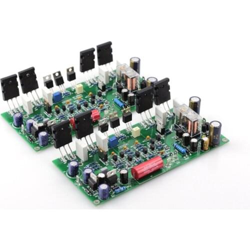 One Pair Assembled XE350 Power Amplifier Board Base On Accuphase Amp 80W+80W