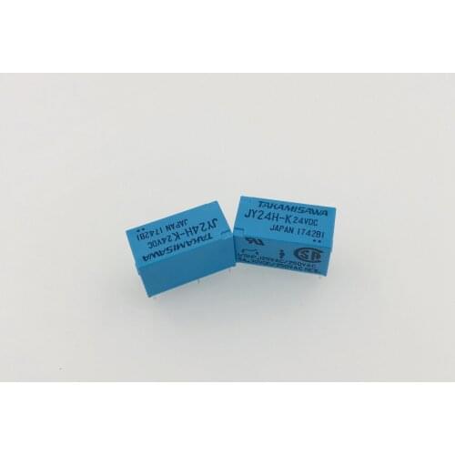 Original JY24H-K 24VDC 4pin relays