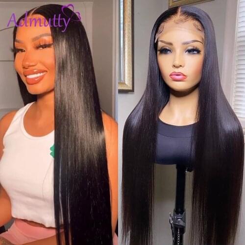 Human Hair Wigs For Black Women Wigs Human Hair Straight 4x4 Closure Wig Human Hair Lace Wigs Brazilian Remy Lace Wigs 150