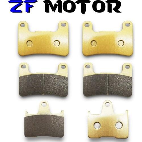 Motorcycle Front and Rear Brake Pads for Suzuki GSXR600 GSXR 600 04-05 GSXR750 GSXR 750 04-05 GSXR1000 GSXR 1000 K2 04-06