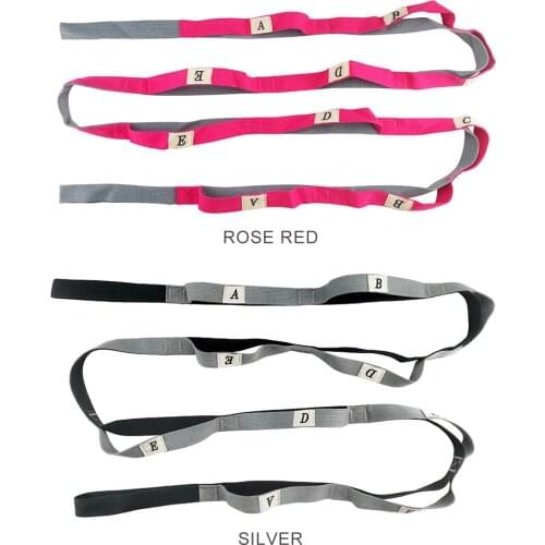 Stretching band elastic band soft and super thick home fitness stretching band for yoga pilates dance training accessories #W