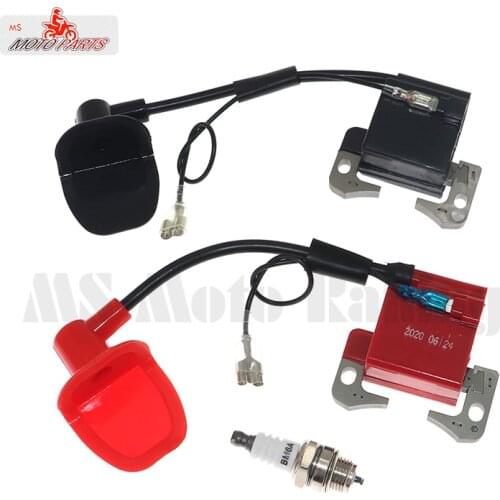 Brand-new ignition coil 43cc 47cc 49cc Mini Quad Pocket Dirt Bike ATV 2-Stroke Engine part Free shipping