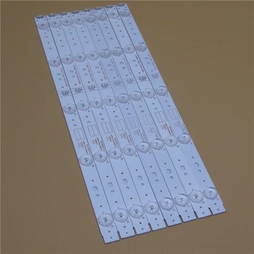 TV LED Light Bars For Philco PH43E60DSGW PH43E30DSGW 43“ Backlight Strips Kit LED Lamp Lens Bands 5800-W43001-5P00 3P00 VER02.00