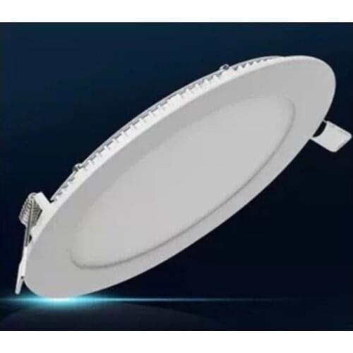 LED Panel Downlight 3w/4w/6w/9w/12w/15w/18w Round Shape Led Downlight Ceiling recessed Light SMD2835 AC85-265V Living Room 8pcs