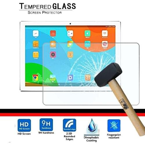 Waterproof Curved Edge Tempered Glass Screen Protector for Teclast P10 Explosion-Proof Screen Protector Tablet Accessories