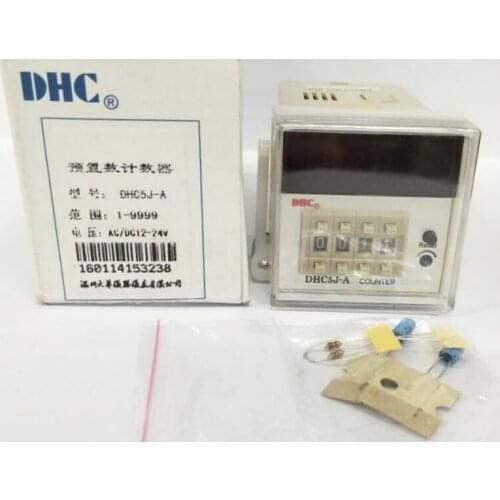 Wenzhou Dahua DHC5J-A preset number counter DC12-24V counter spot