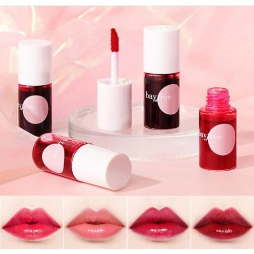 7.1ml Lip Stain Waterproof Dual-use Natural Effect Lips Eyes Cheeks Liquid Lip Tint for Beauty
