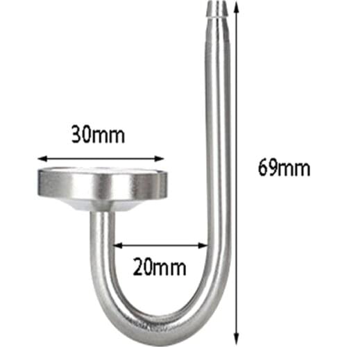 ZRDR Aluminum alloy 70mm aquarium atomizer system co2 diffuser fish tank aquatic plant carbon dioxide atomizer