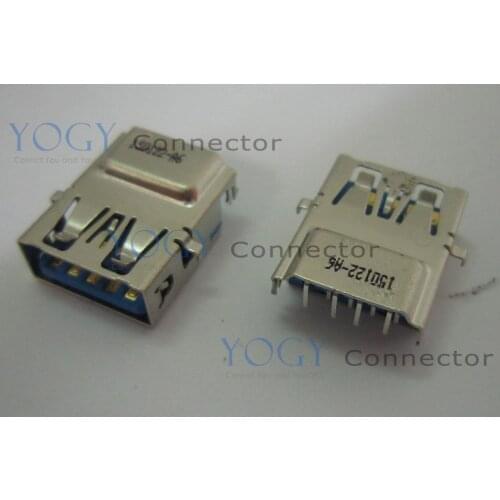 1pcs USB3.0 socket jack fit for toshiba s55-c l55-c c55dt-c p55w cb35-b series laptop motherboard usb female connector