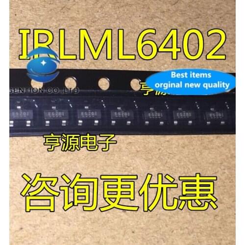 20PCS IRLML6402 IRLML6402TRPBF SOT-23 field effect tube in stock 100% new and original