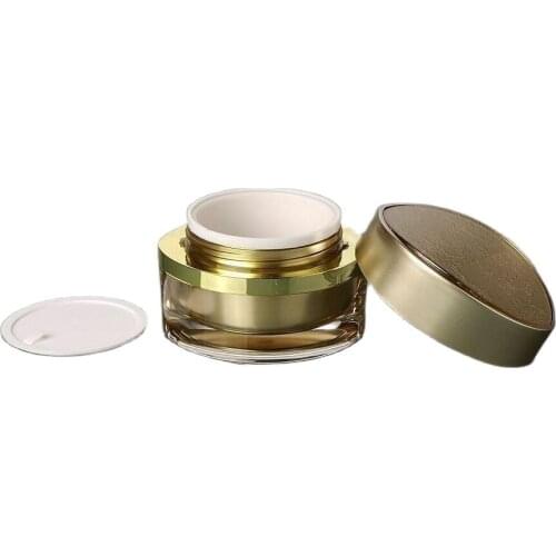 50G gold eye square shape cream bottle,cosmetic container,,cream jar,Cosmetic Jar,Cosmetic Packaging