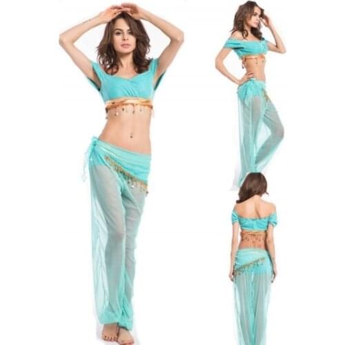 Free shipping Women Sexy clothing 2014 Fashion New Genie Halloween Costume