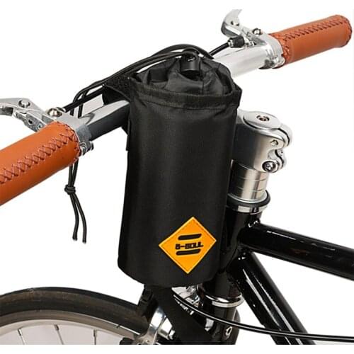 Outdoor Sports Water Bottle Collocate Holder Carrier Pouch Portable Cycling Handlebar Kettle Bag Bike Handlebar Stem Bags