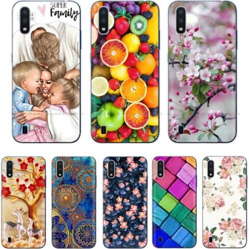 Phone Case For Samsung Galaxy M01 M015 SM-M015F/DS Case Back Cover 5.7" Soft Silicone TPU Case Coque Capa Protector Shell Bumper