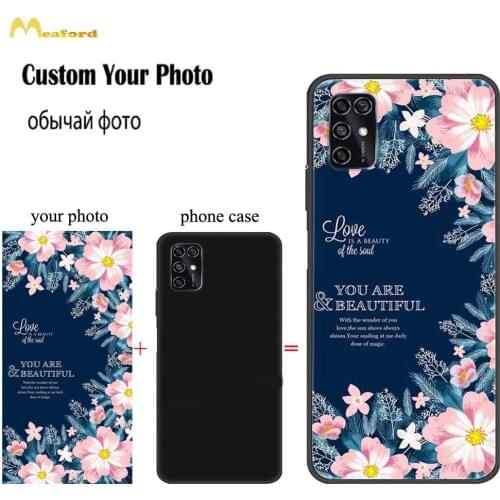 Customized DIY Phone Case For ZTE Blade 20 V2020 Smart A71 A51 A7S A7 A6 A5 A3 2019 2020 L210 Case Anox 11 SE 5G Black TPU Cover