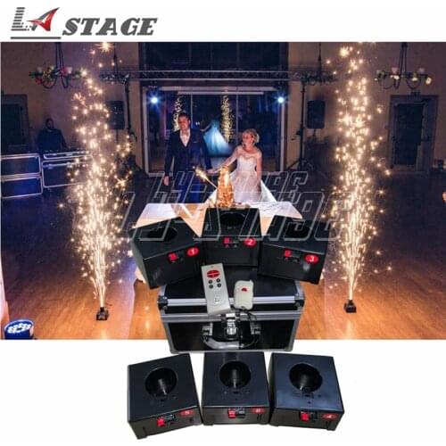 D06 double remote control wireless 6 cues receiver stage wedding equipment firework fountain base machine