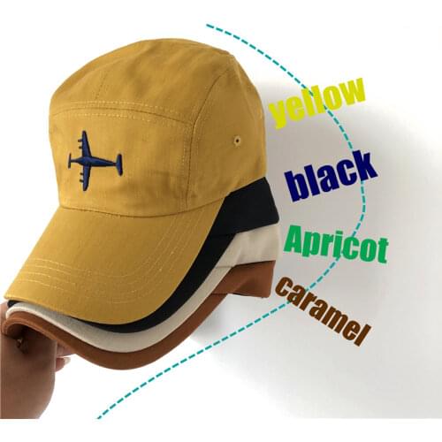 Fashion Tactical Baseball Caps Hip Pop Mens Baseball Caps Streetwear Japanese Airplane Peaked Cap Mens Denim Baseball Caps