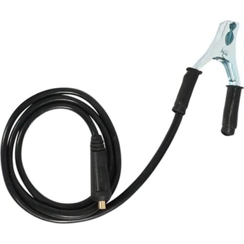 Professional 200A Groud Welding Earth Clamp Clip Set For Mig Tig ARC Welding Machine 1.5M Cable 10-25 Plug