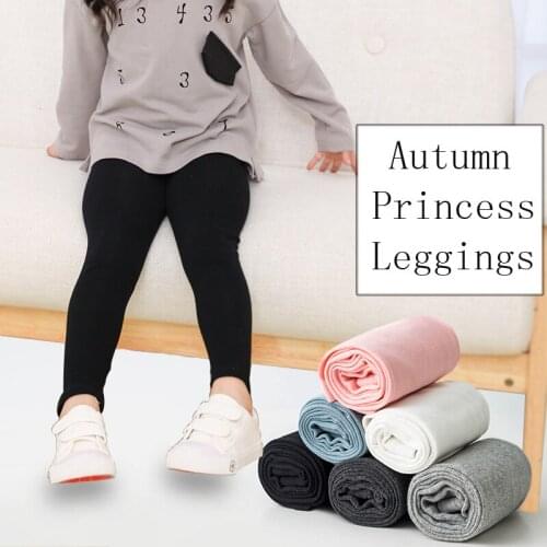 Ruffle Pants Toddler Pants Icing Leggings Baby Girls Autumnn Clothes Cotton Children Leggings Casual Girl Trousers Kids Capris