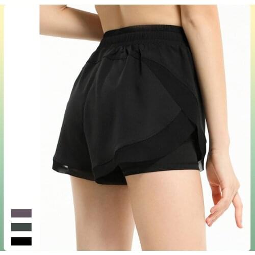 Athletic Shorts Loose Spring/summer Quick-dry Running Fitness Pants Anti-light High Waist Dance Yoga Pants