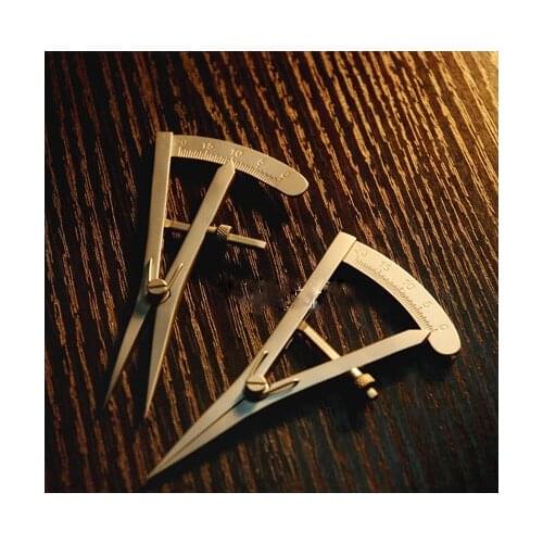 Passion 8.5cm Leather Scratch Compass Wing Divider with lock Leather Marking Tool