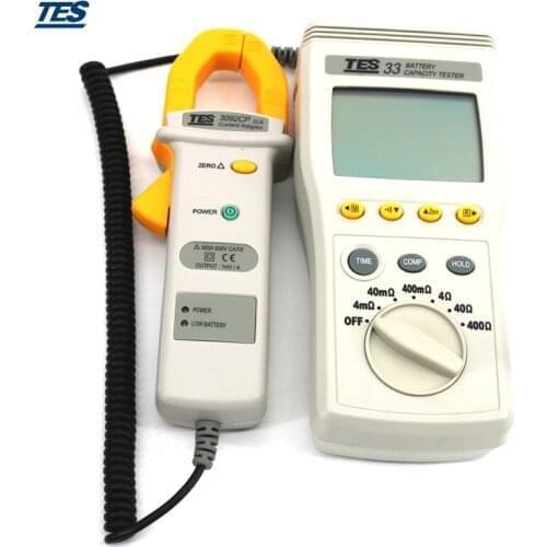 TES Brand New TES33A Battery Capacity Tester TES-33A 0 to 1200AH